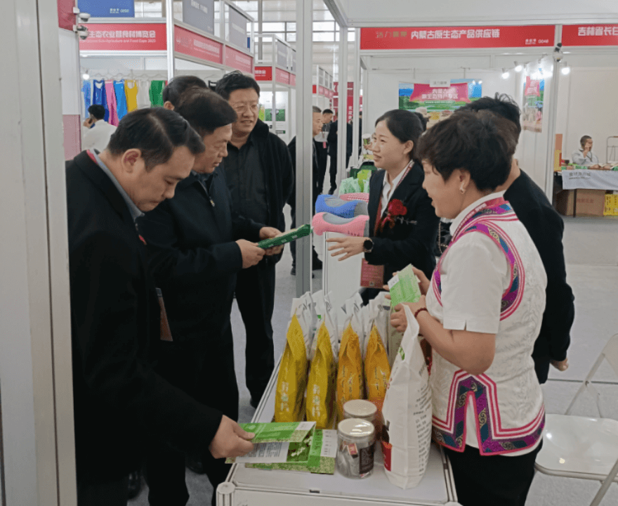 库伦荞麦亮相第12届中国（深圳）国际生态农业暨食材博览会